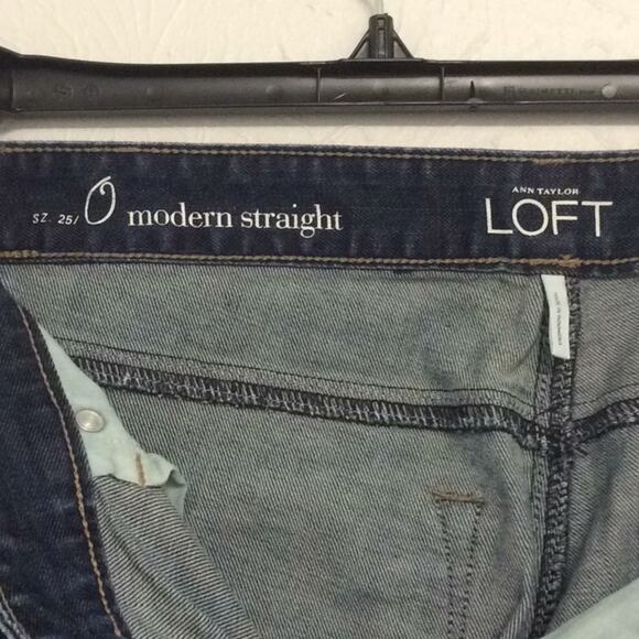 LOFT Size 25 Straight‎ Leg NWOT - Picture 3 of 3